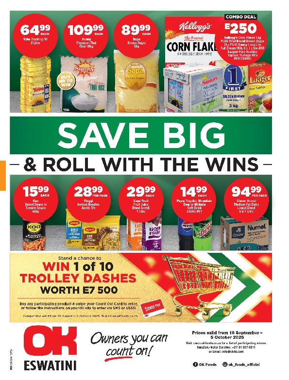 Specials Leaflet