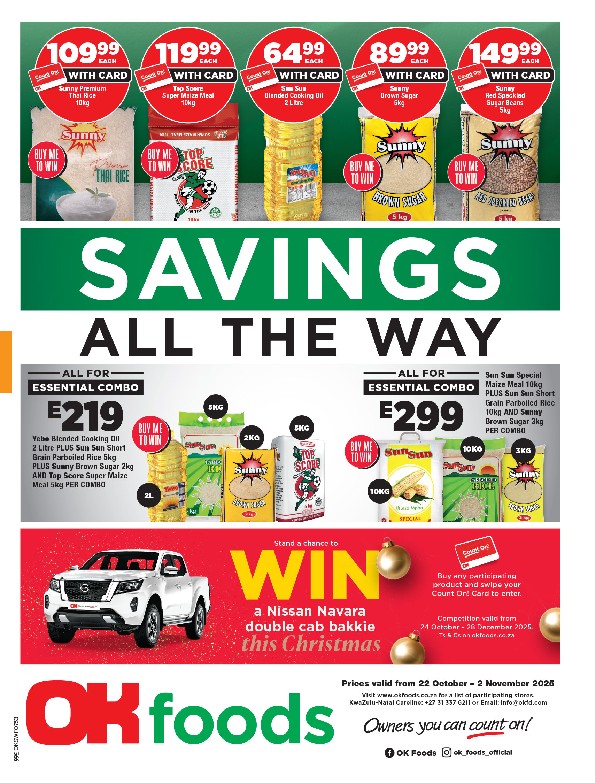 Specials Leaflet