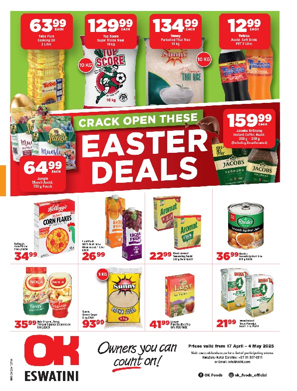 Specials Leaflet