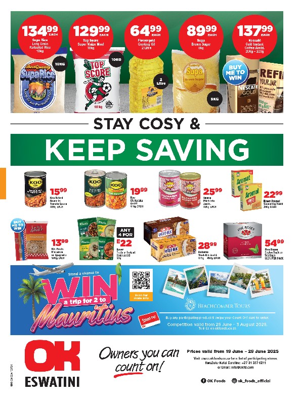 Specials Leaflet