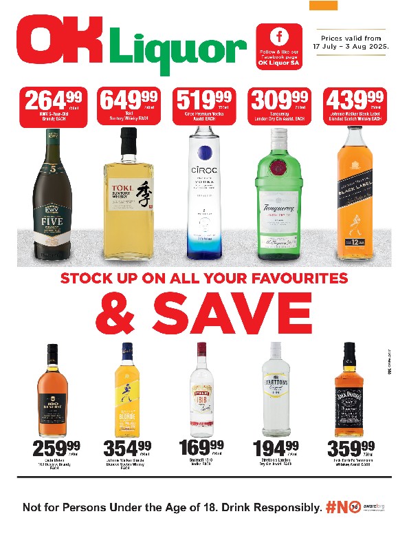 Specials Leaflet