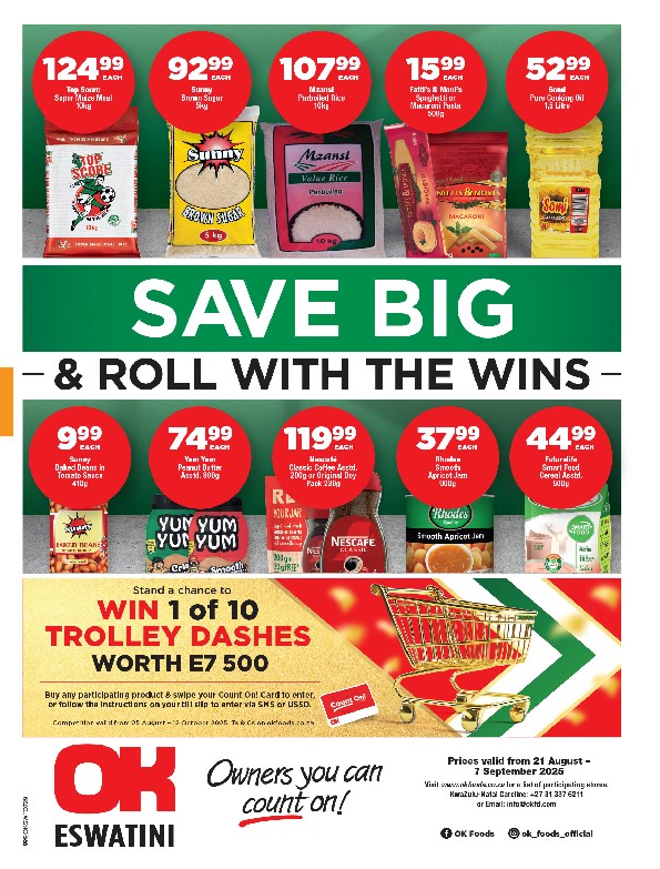 Specials Leaflet