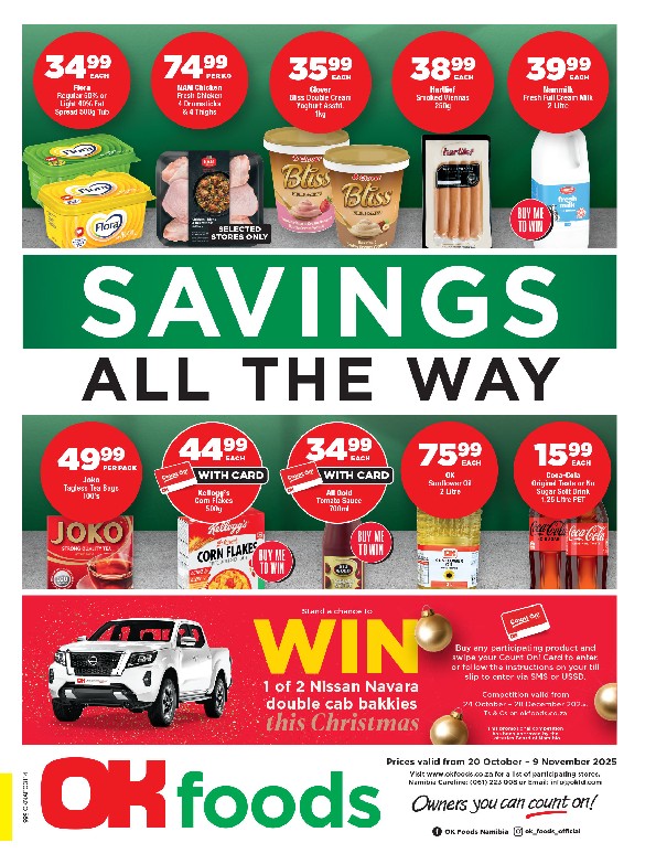 Specials Leaflet