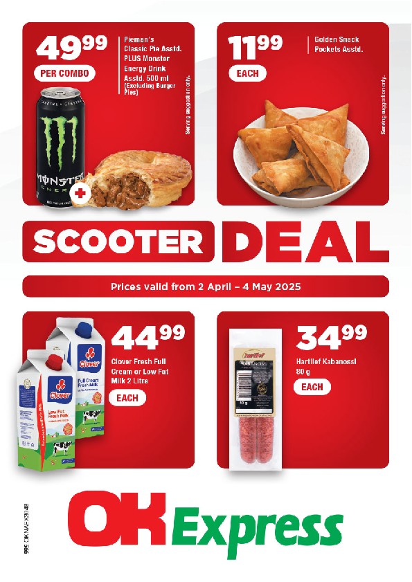 Specials Leaflet