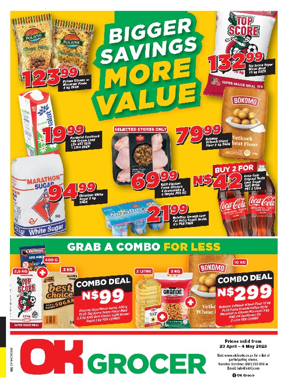 Specials Leaflet