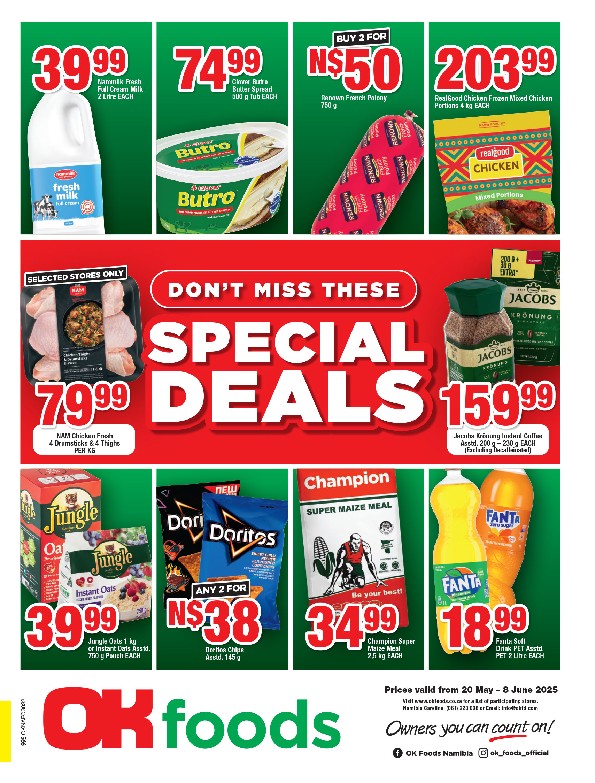 Specials Leaflet