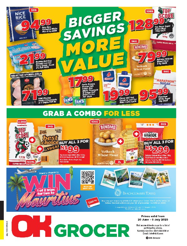 Specials Leaflet