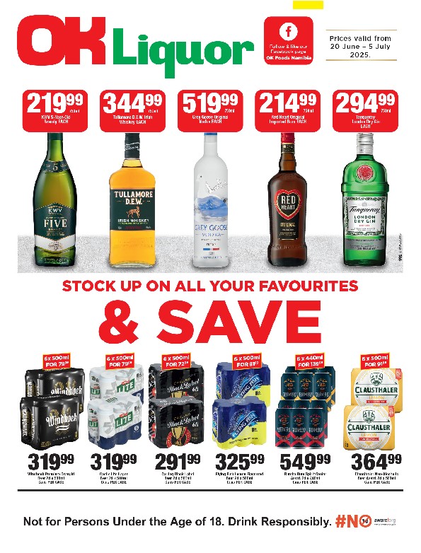 Specials Leaflet