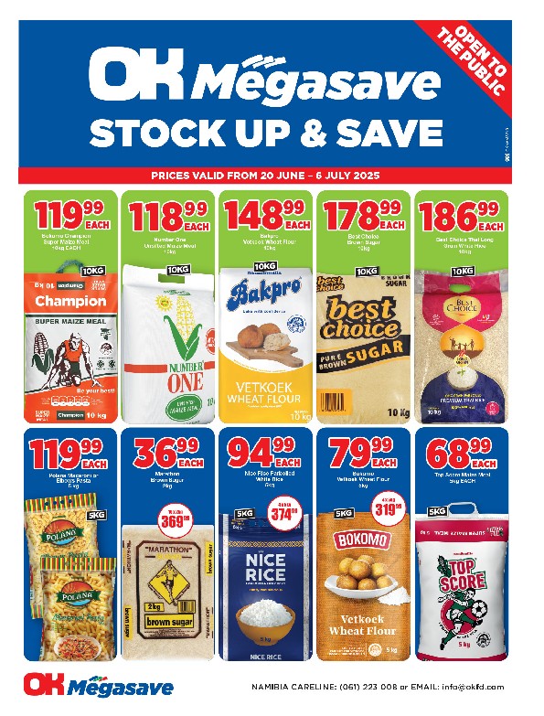 Specials Leaflet