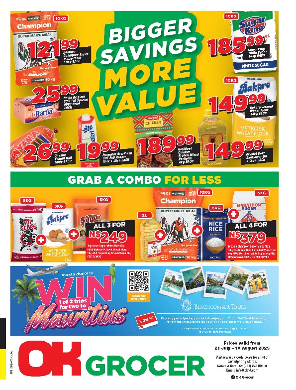 Specials Leaflet