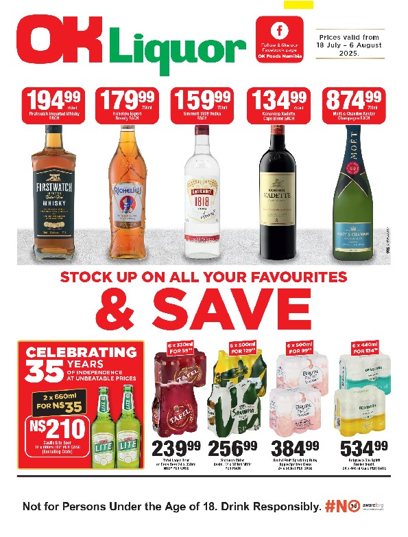 Specials Leaflet