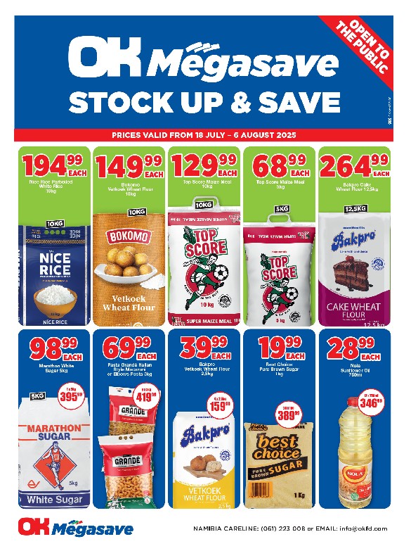 Specials Leaflet