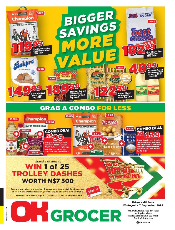 Specials Leaflet