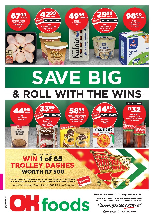 Specials Leaflet