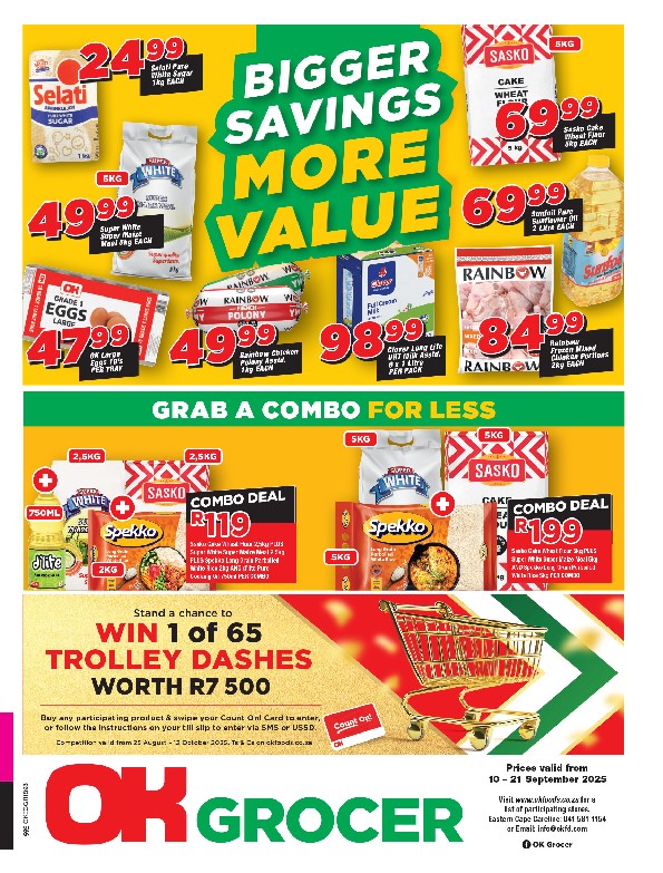 Specials Leaflet