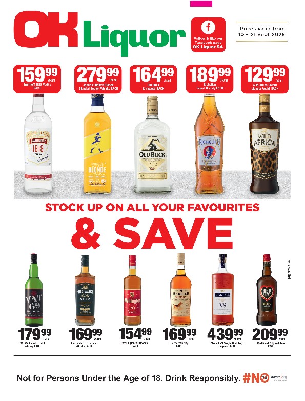 Specials Leaflet