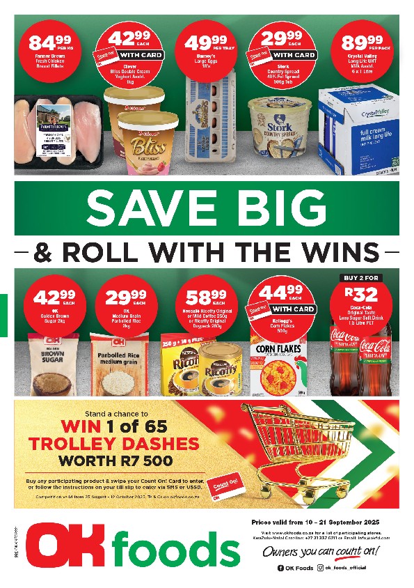 Specials Leaflet
