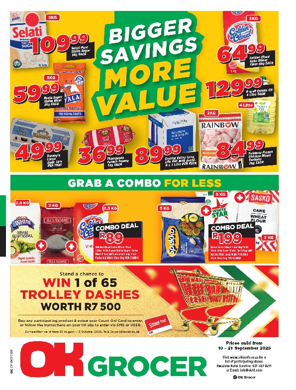 Specials Leaflet