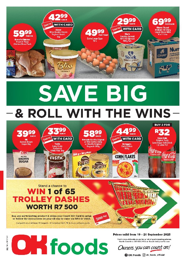 Specials Leaflet