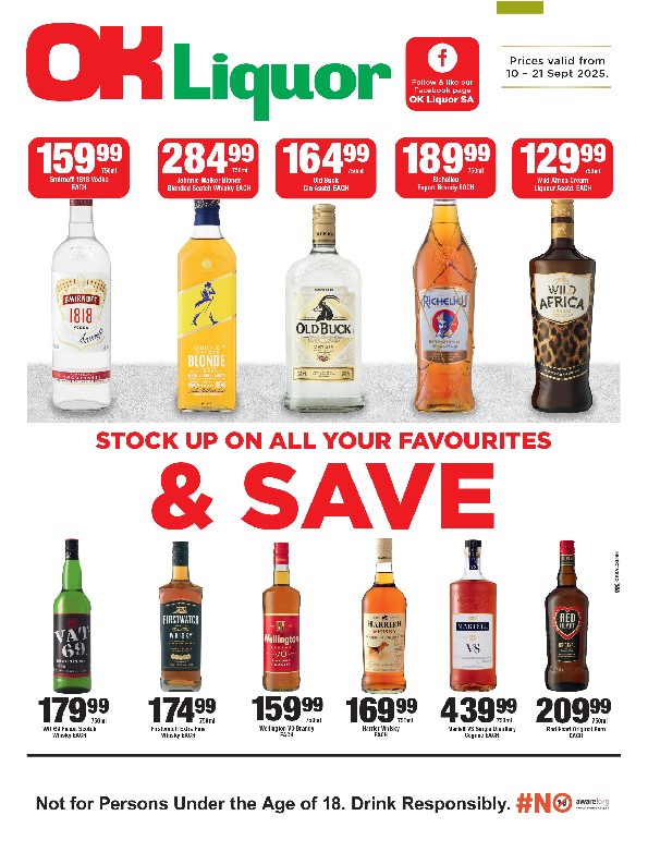 Specials Leaflet