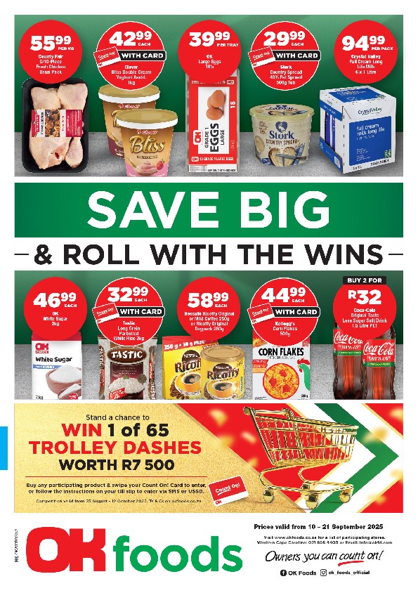 Specials Leaflet