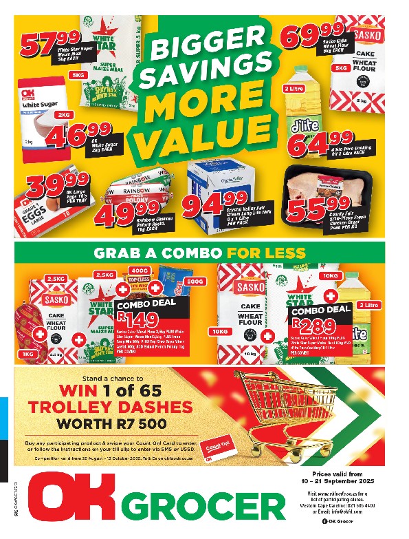 Specials Leaflet