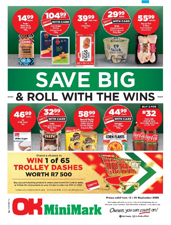 Specials Leaflet