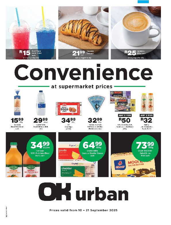 Specials Leaflet