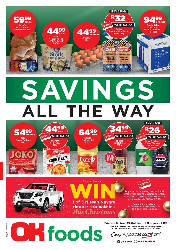 Specials Leaflet