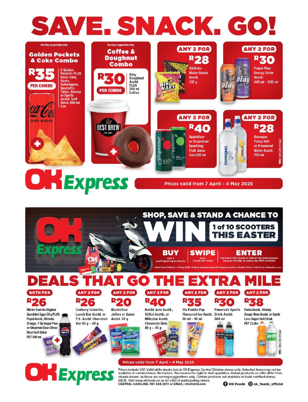 Specials Leaflet