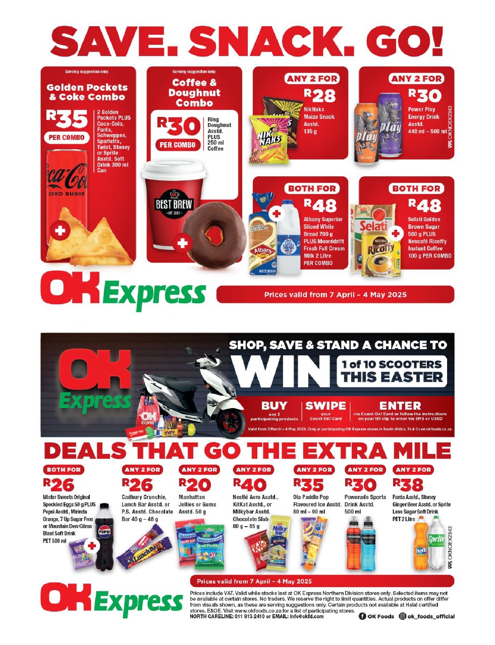 Specials Leaflet