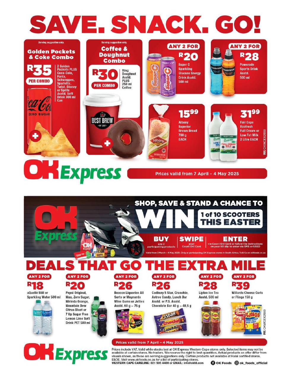 Specials Leaflet