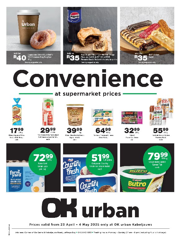 Specials Leaflet