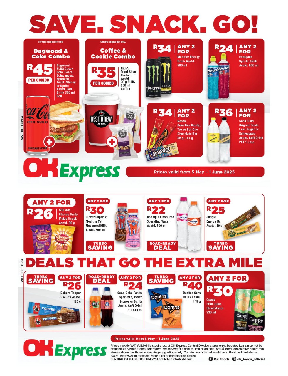 Specials Leaflet