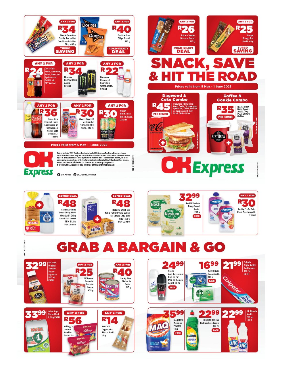 Specials Leaflet