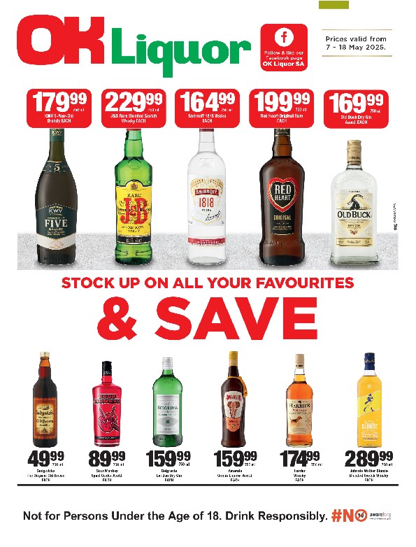 Specials Leaflet