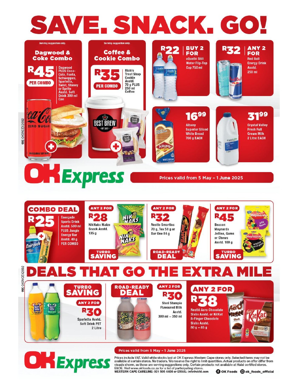Specials Leaflet