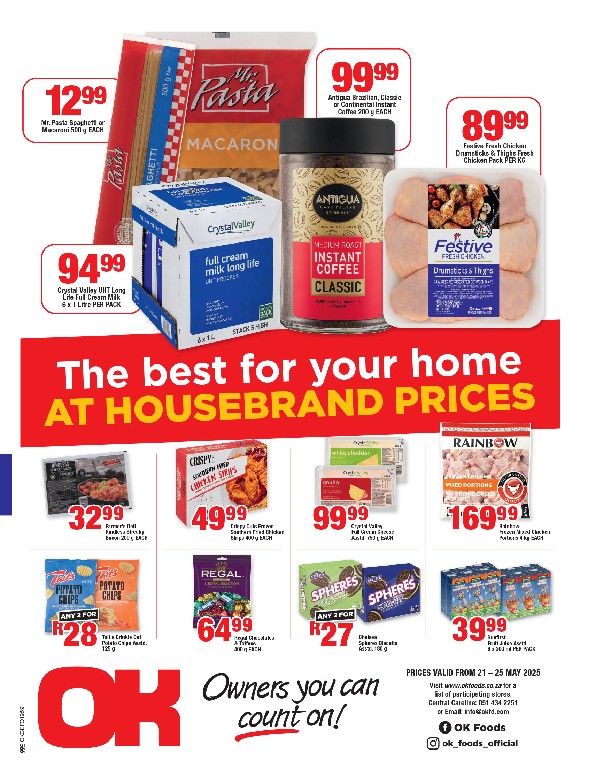Specials Leaflet