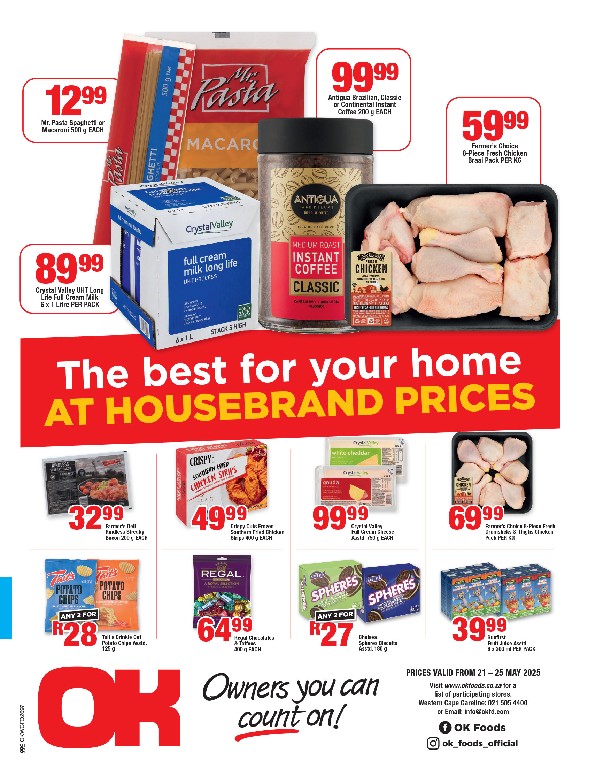 Specials Leaflet