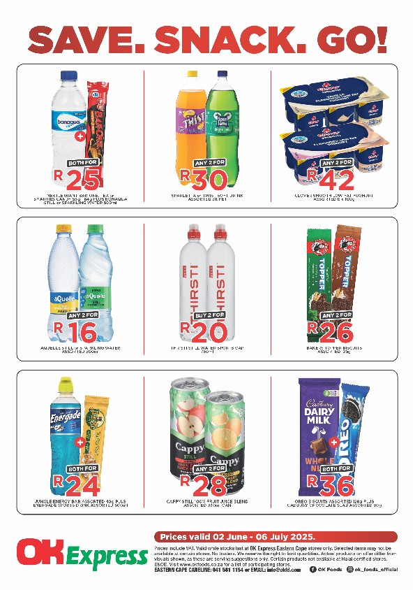 Specials Leaflet