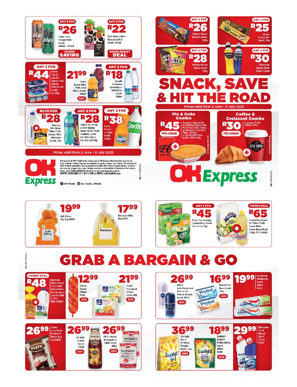 Specials Leaflet