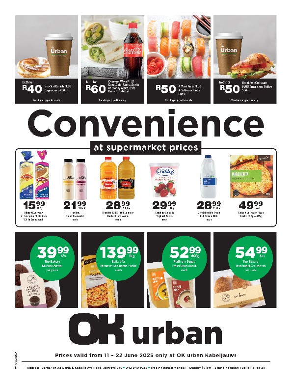 Specials Leaflet