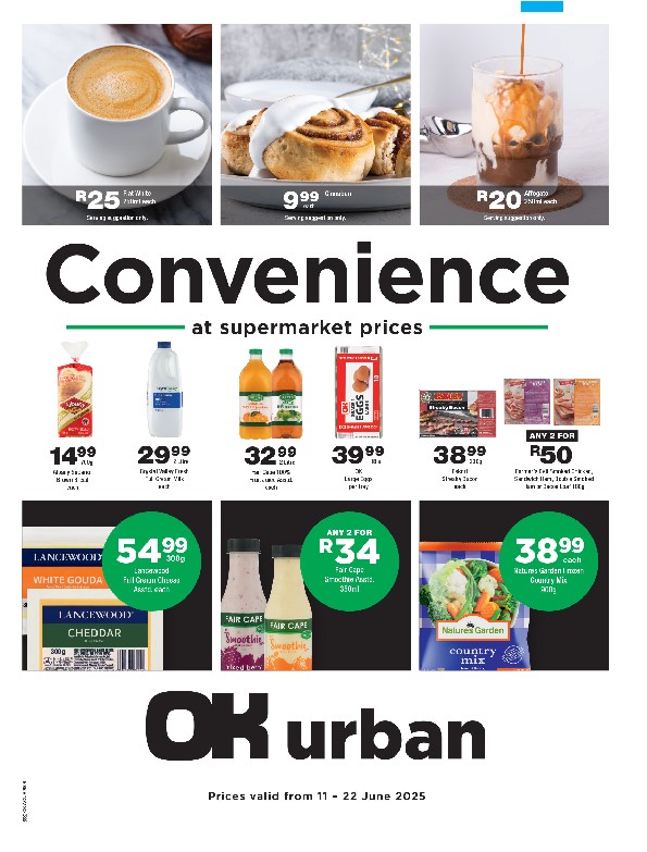 Specials Leaflet