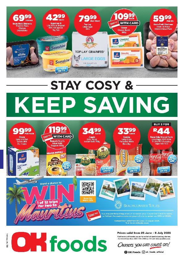 Specials Leaflet