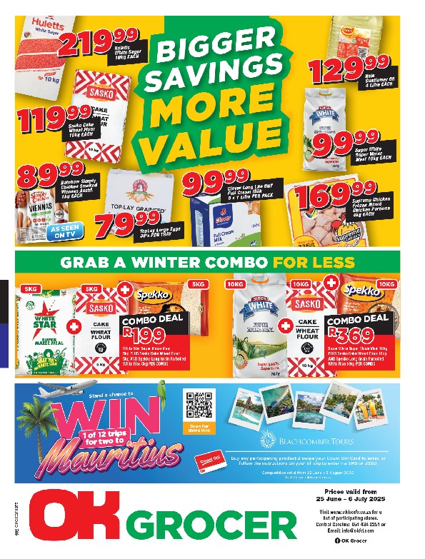 Specials Leaflet