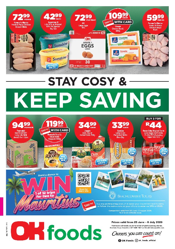Specials Leaflet