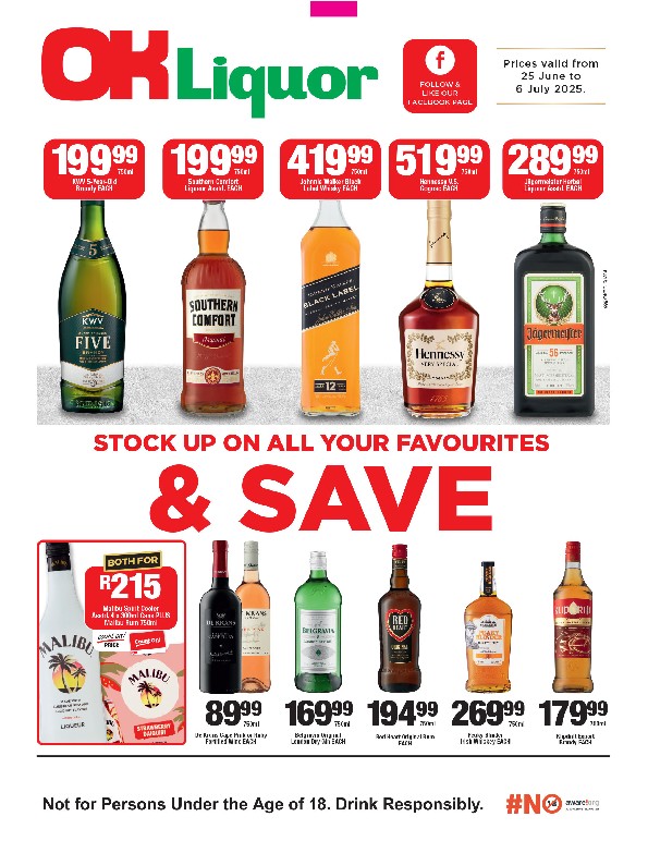 Specials Leaflet