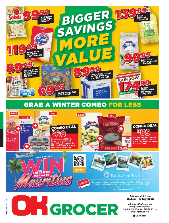Specials Leaflet