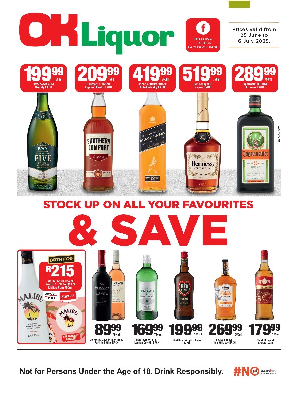 Specials Leaflet