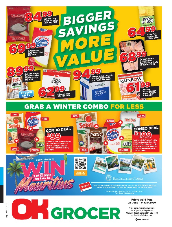 Specials Leaflet